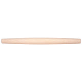 french tapered rolling pin (large) l20.5xw1.75 inch (#106668)