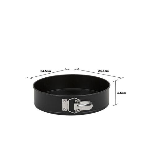 24.5cm non-stick black springform pan (#106897)