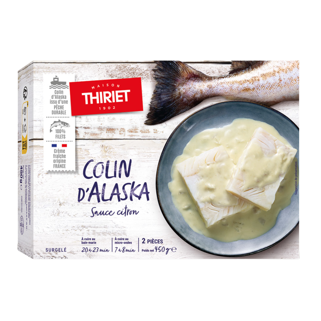 READY-TO-EAT ALASKAN COLEY WITH LEMON SAUCE ECO 450G 2 450GX2PC (#107552)