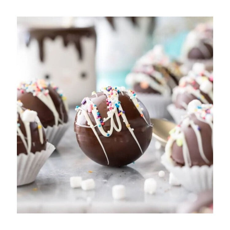 3d ball candy mould 6cav 2115-0-0197 2pcs (#108135)