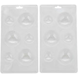 3d ball candy mould 6cav 2115-0-0212 2pcs (#108312)