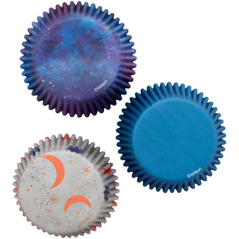 STD BAKING CUPS GALAXY SPACE 415-0-0646 75PCS (#109303)