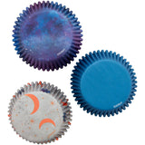 STD BAKING CUPS GALAXY SPACE 415-0-0646 75PCS (#109303)