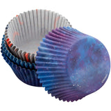 STD BAKING CUPS GALAXY SPACE 415-0-0646 75PCS (#109303)