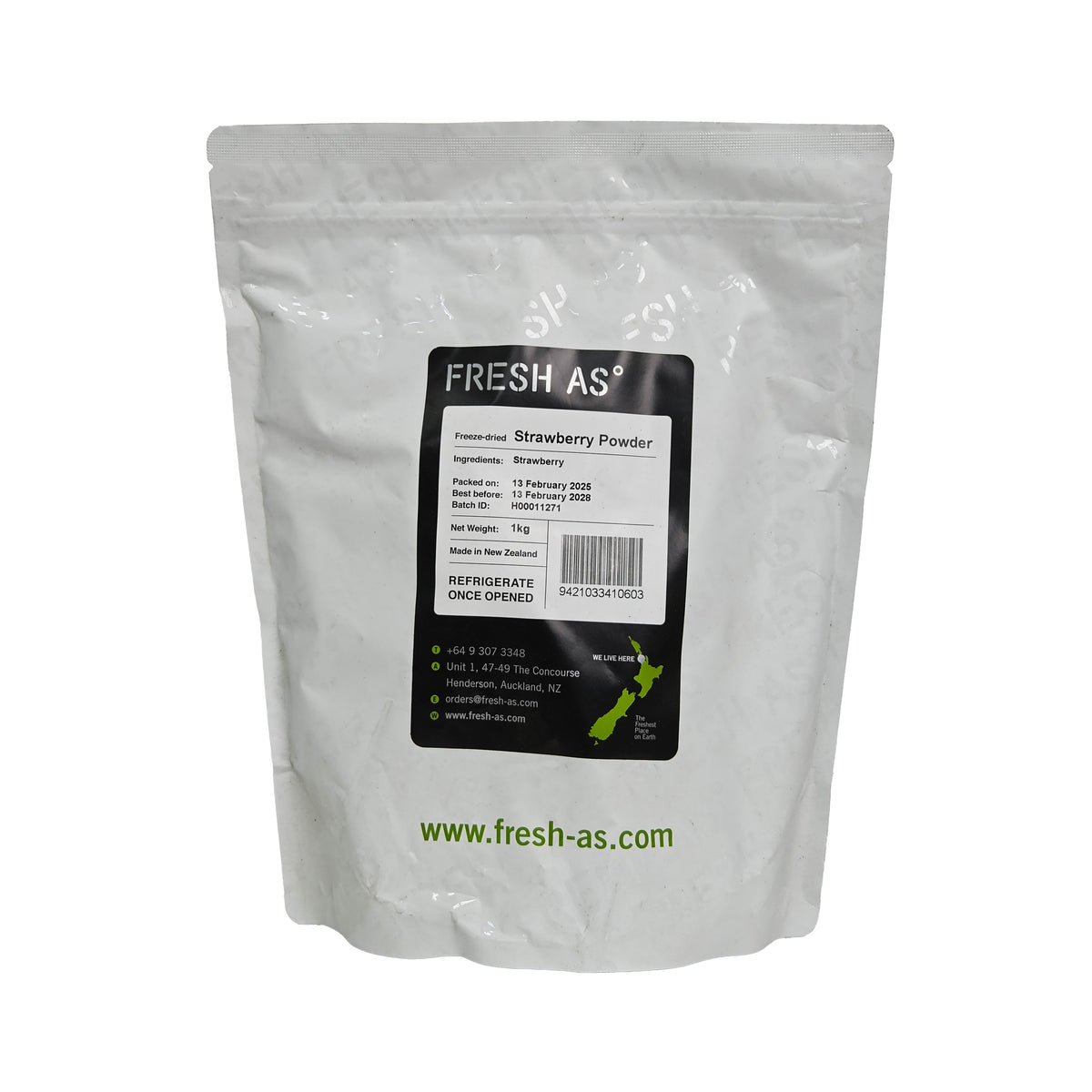 FREEZE-DRIED STRAWBERRY POWDER 1KG (#112123)