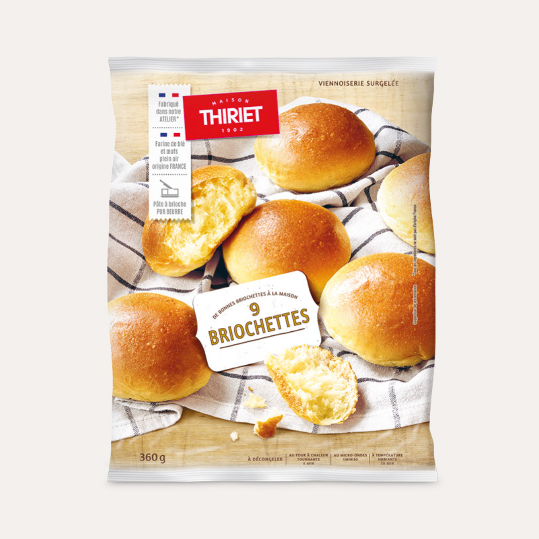 PURE BUTTER BRIOCHES 360G 9 360GX9PC (#112994)