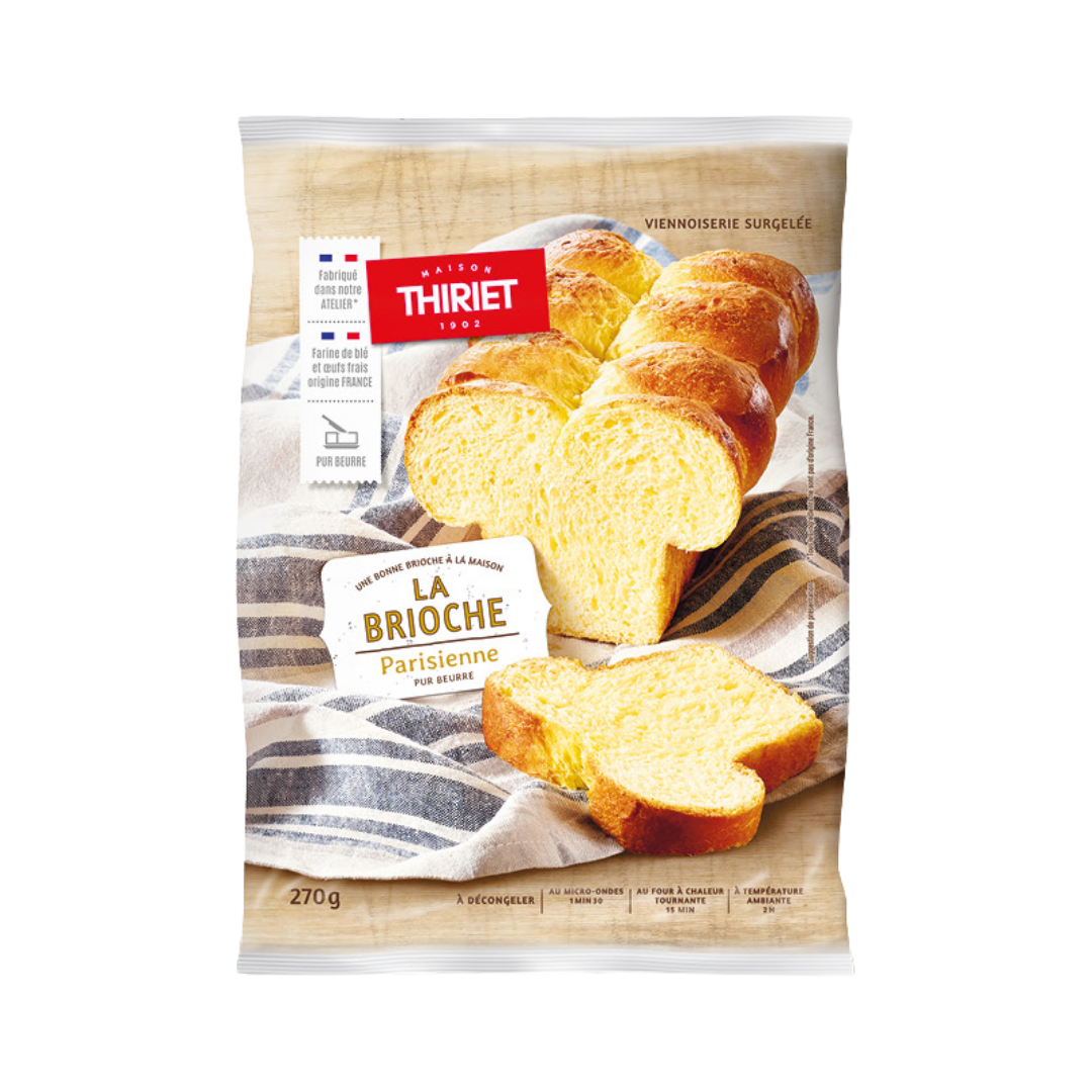 PURE BUTTER PARISIAN BRIOCHE 270G 5‚ÄÌ8 PORTIONS (#112996)
