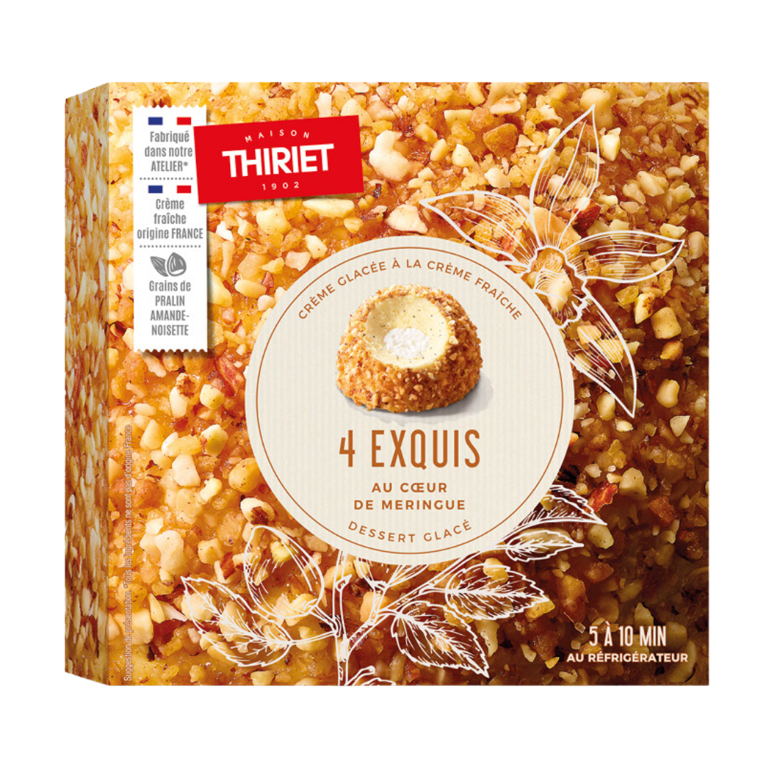 EXQUIS DESSERT WITH MERINGUE 340G 4 340GX4PC (#113046)