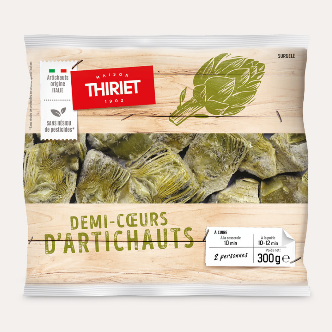 HALVED ARTICHOKE HEARTS 300G 2 PORTIONS (#113113)