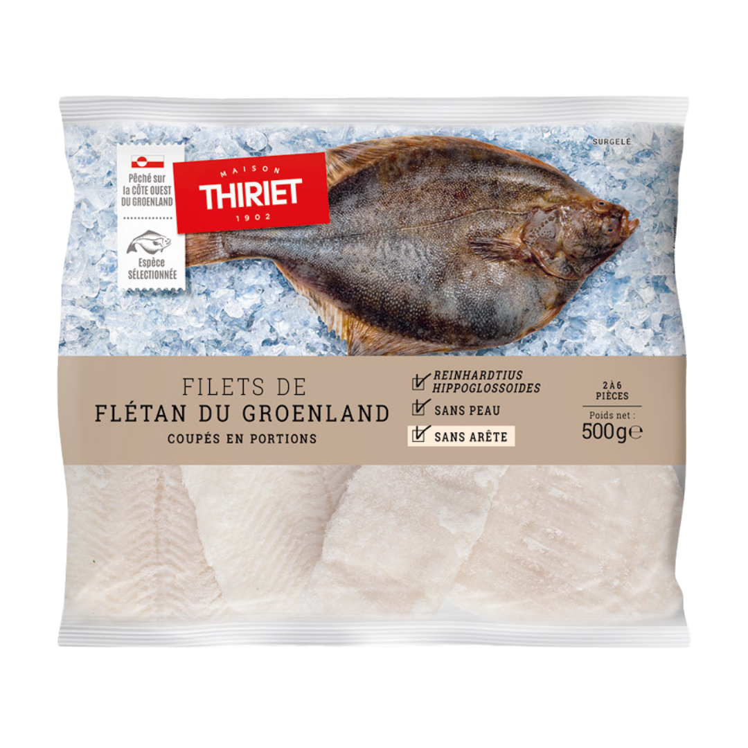 GREENLAND HALIBUT FILLETS 500G 2‚ÄÌ6 PIECES (#113190)