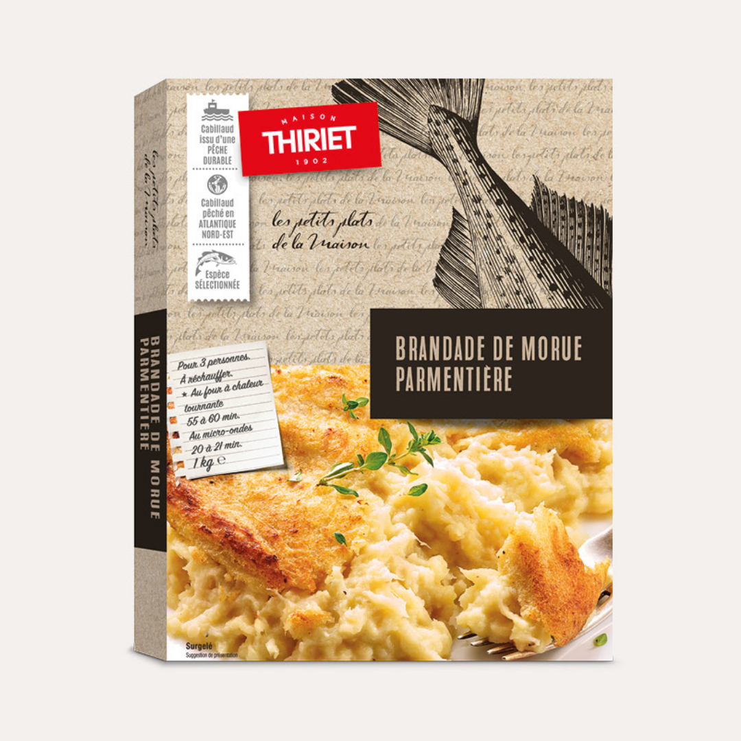 READY-TO-EAT COD BRANDADE SHEPHERD‚ÄÔS PIE ECO 1KG 3‚ÄÌ4 PORTIONS (#113233)