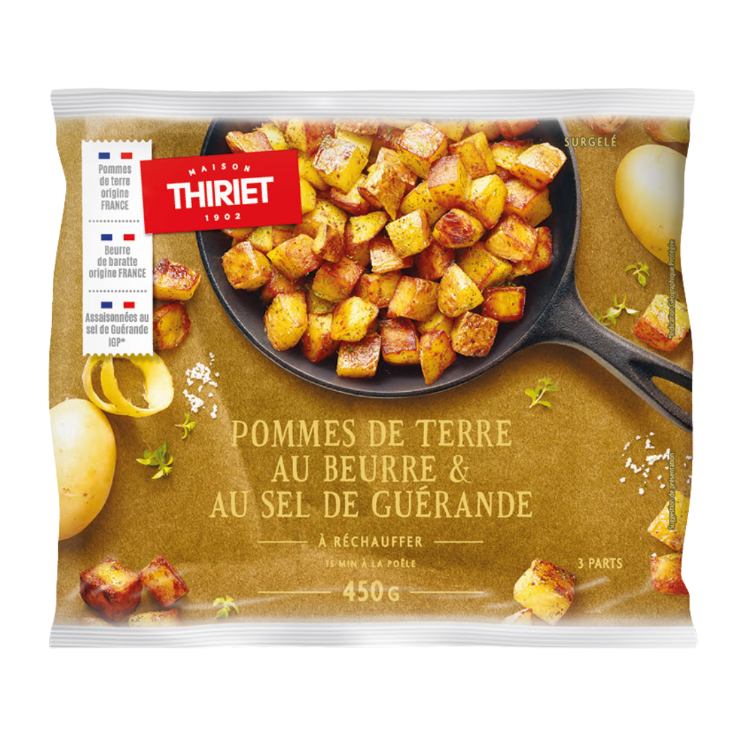 POTATOES WITH BUTTER & GU√ÂRANDE SALT 450G 3 PORTIONS (#113313)