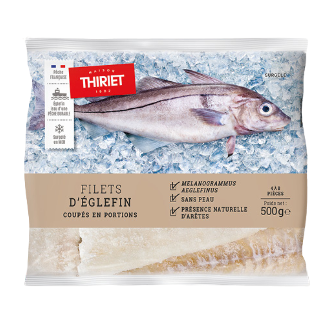 HADDOCK FILLETS 500G 4‚ÄÌ8 PIECES (#113315)