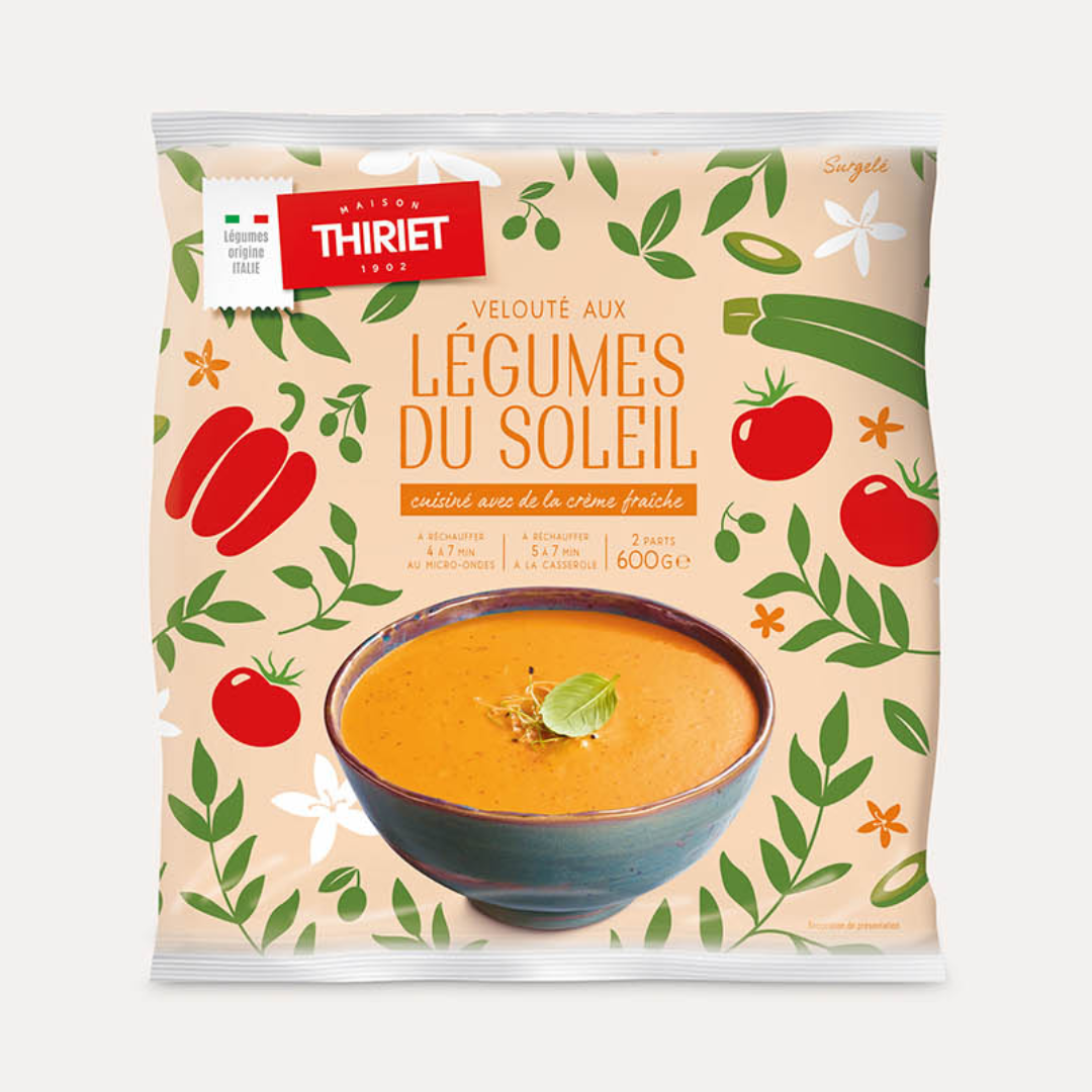 MEDITERRANEAN VEGETABLE MIX SOUP 600G (#113331)