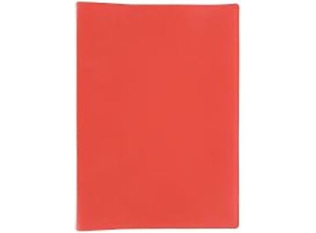 Protege Documents Souple Rouge, 30 Pochettes - 60 Vues
