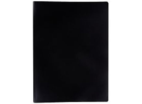 Protege Documents Souple Noir 60 Pochettes - 120 Vues