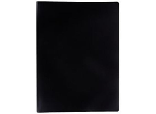 Protege Documents Souple Noir 60 Pochettes - 120 Vues