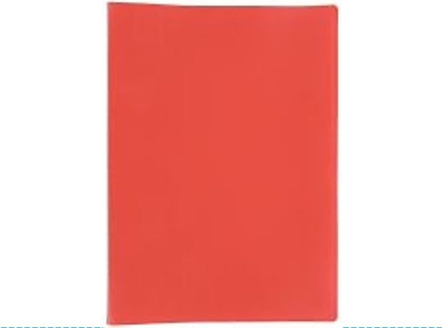 Protege documents chromaline rouge, 40 pochettes - 80 vues