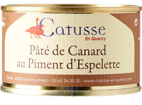 Pate de canard au piment d’espelette