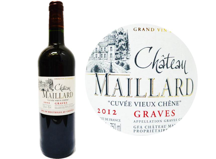 Graves Cuvee Vieux Chene rouge 2016
