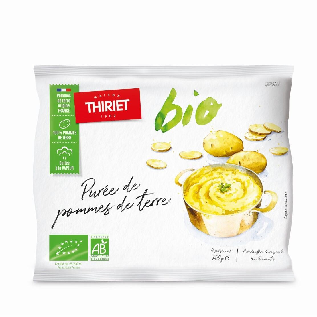ORG MASHED POTATOES 600G (#113291)