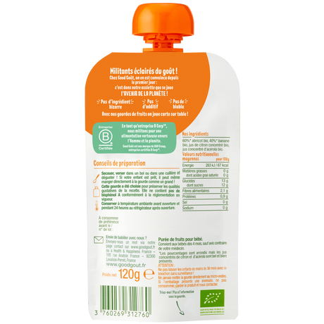 BANANA APRICOT 120G (#121394)