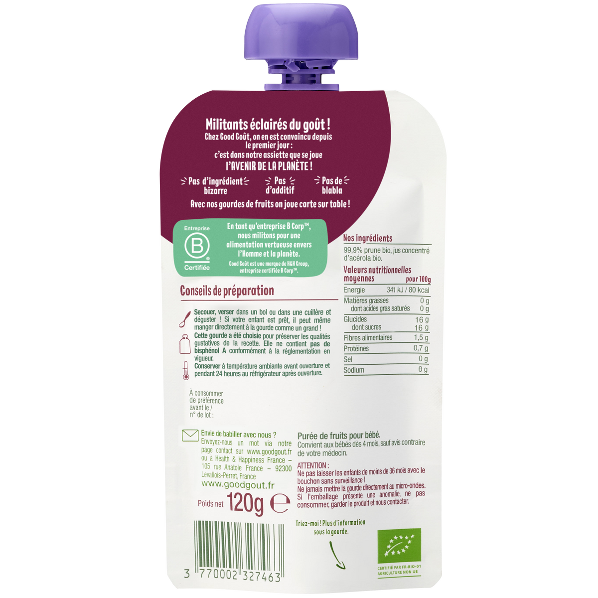 PLUM 120G (#121397)