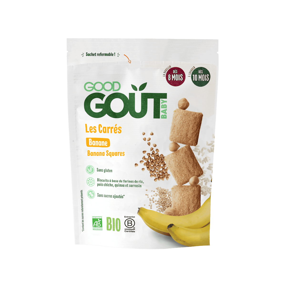 BANANA SQUARES 50G (#121399)