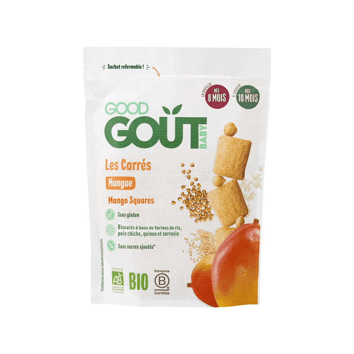 MANGO SQUARES 50G (#121400)