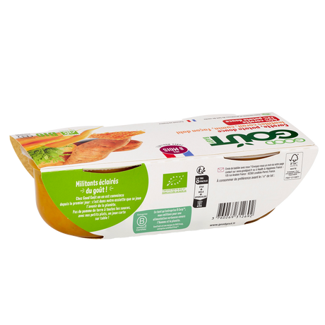 CARROTS SWEET POTATO LENTILS DAHL 2X190G (#121405)