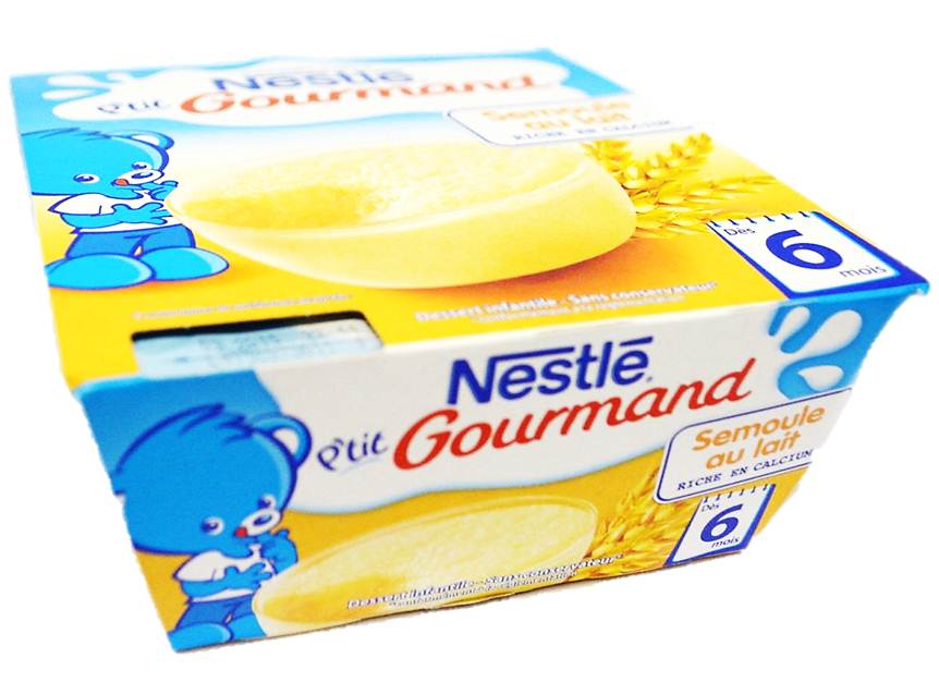 P'Tit Gourmand Semoule Au Lait