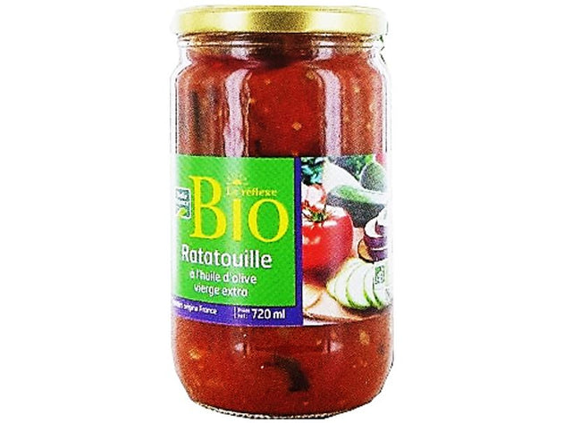 Ratatouille Bio A Lhuile Dolive Vierge Extra