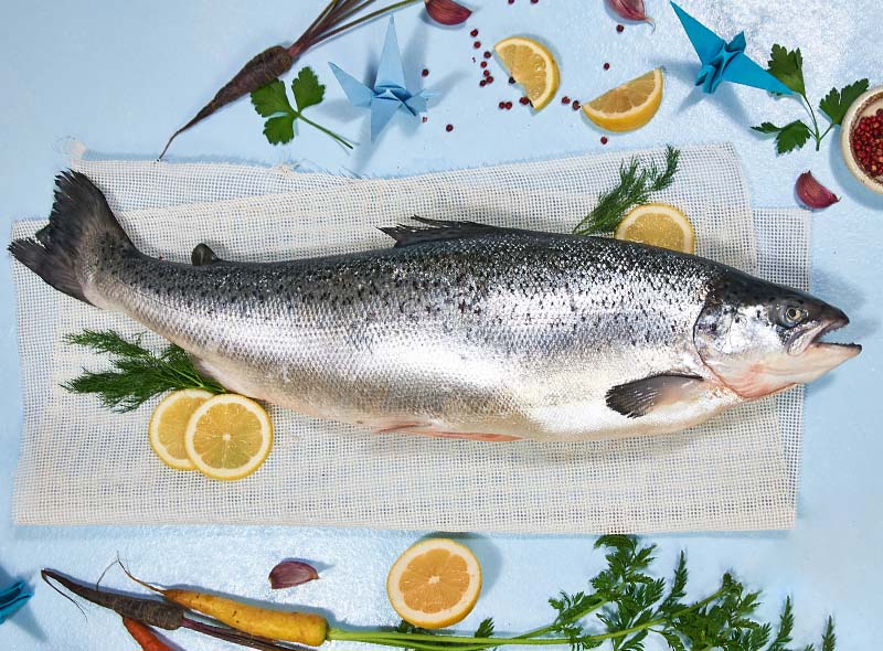 SALMON FARM ATLANTIC SCOTTICH  RED LABEL 3.5KG+/- (#122562)