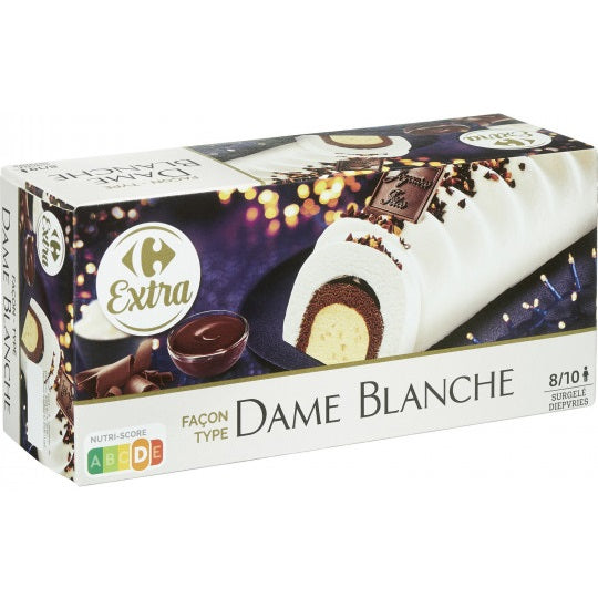 Buche dame blanche