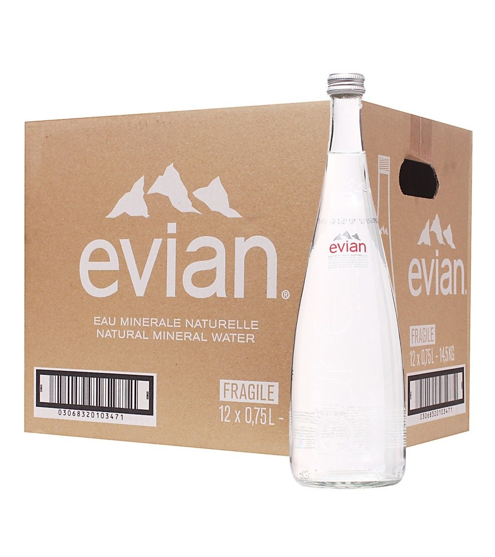 NATURAL MINERAL WATER GLASS 750ML (#123291)