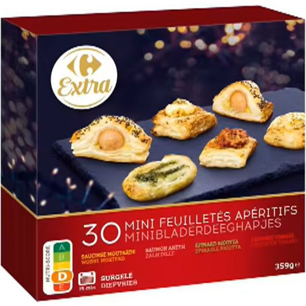 Assortiment De Mini-Feuilletes Aperitifs