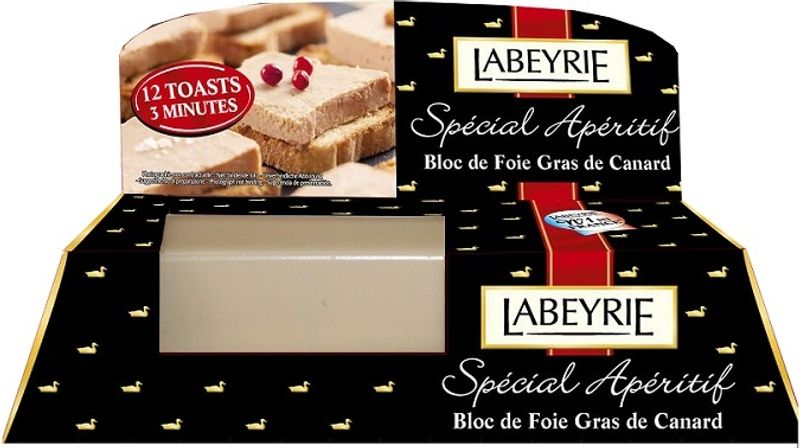 洋書 LE FOIE GRAS Fabienne Labeyrie duck foie gras block with lyre 120g\labeyrie (#124189) – Le Petit