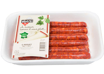 6 Merguez Pur Porc