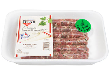 6 Chipolatas Aux Herbes