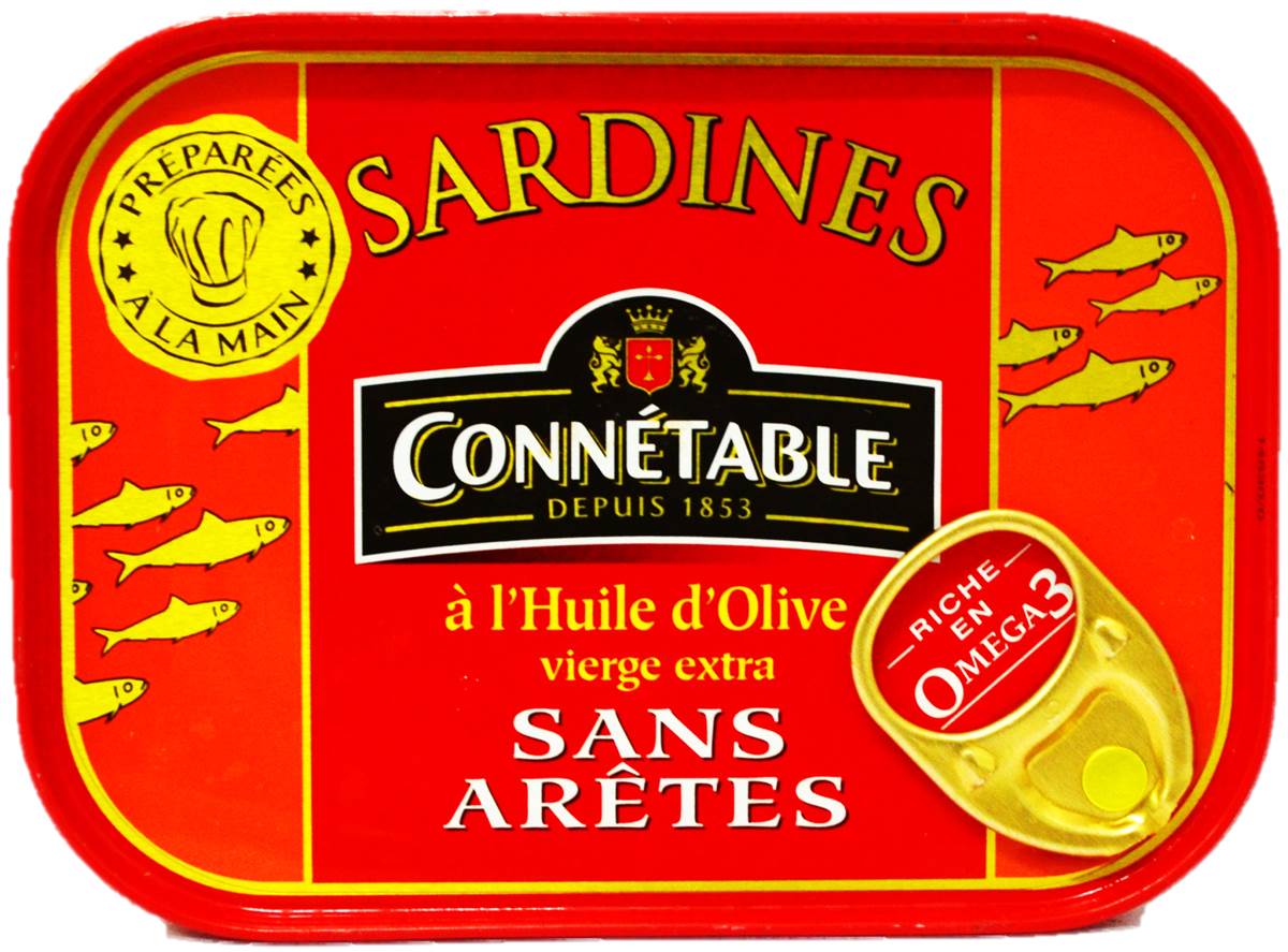 Sardines Genereuses Sans Aretes
