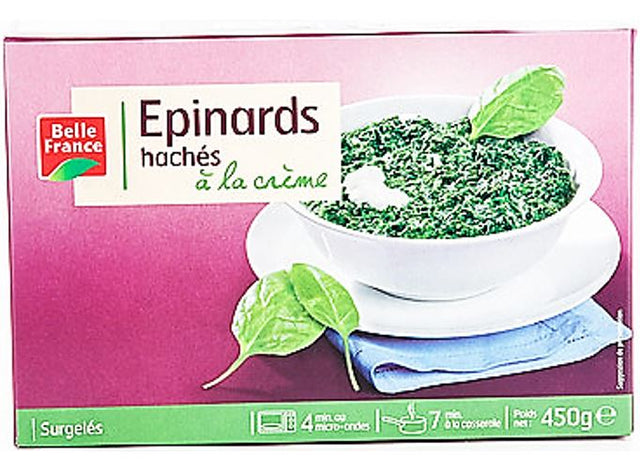 Epinards Haches A La Creme