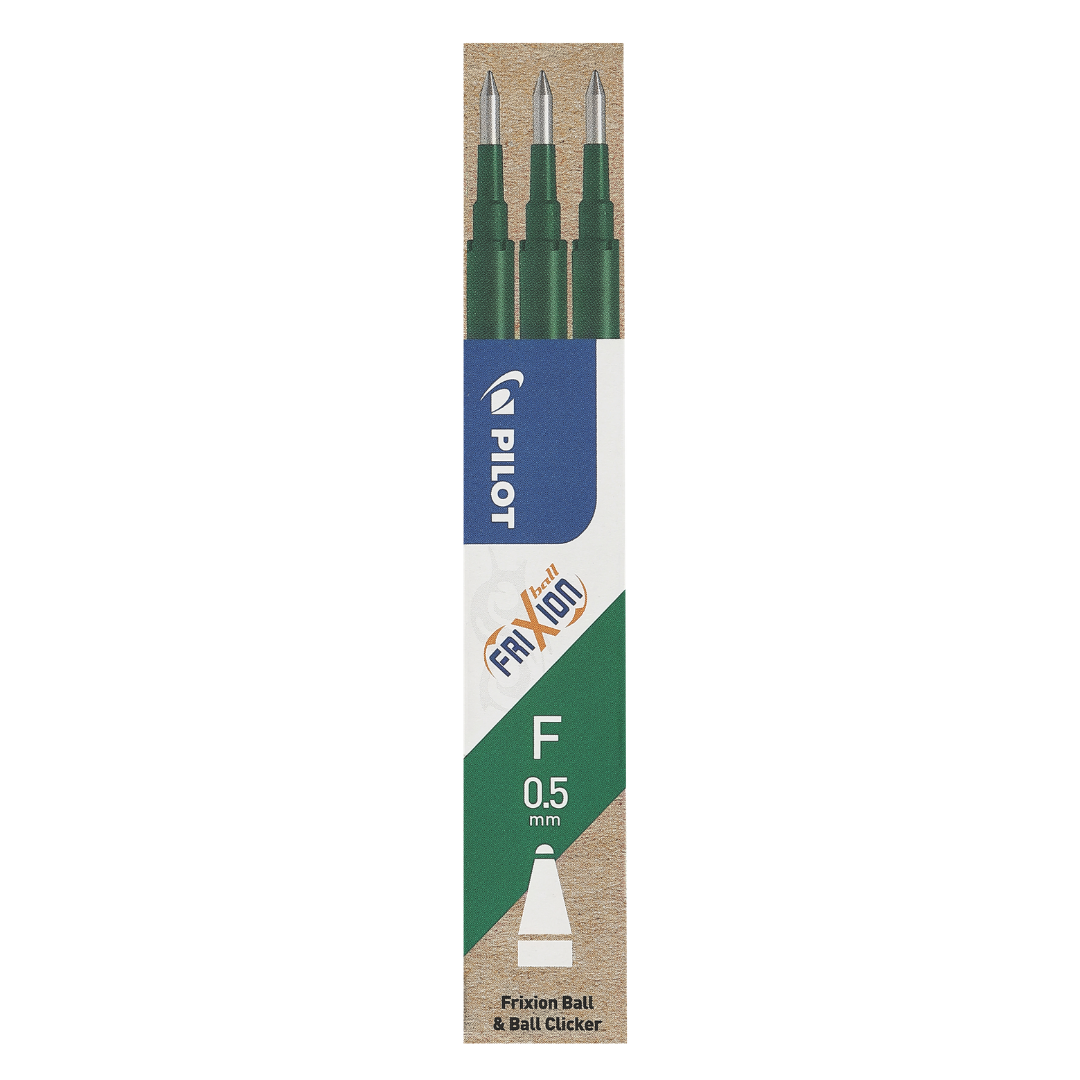 STN FRIXION GREEN 3 REFILL 0.5MM (#126206)