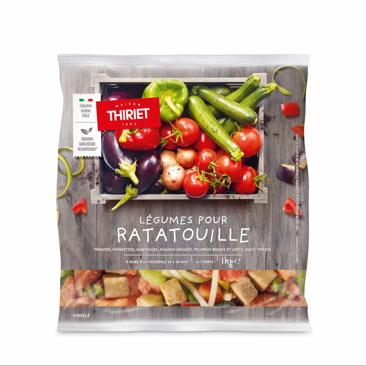 VEGETABLE MIX FOR RATATOUILLE 1KG (#126640)