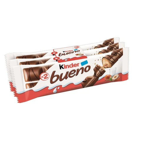 CHOCOLATE BARS KINDER BUENO 3PC X 43G (#126737)