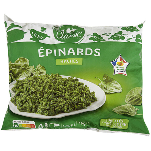 Epinards Haches
