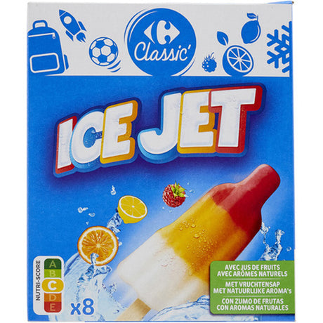Ice Jets - Saveurs Citron, Orange Et Framboise