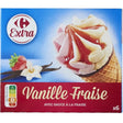 Glace Cones Vanille Fraise