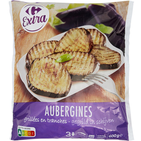 Aubergines Grillees En Tranches