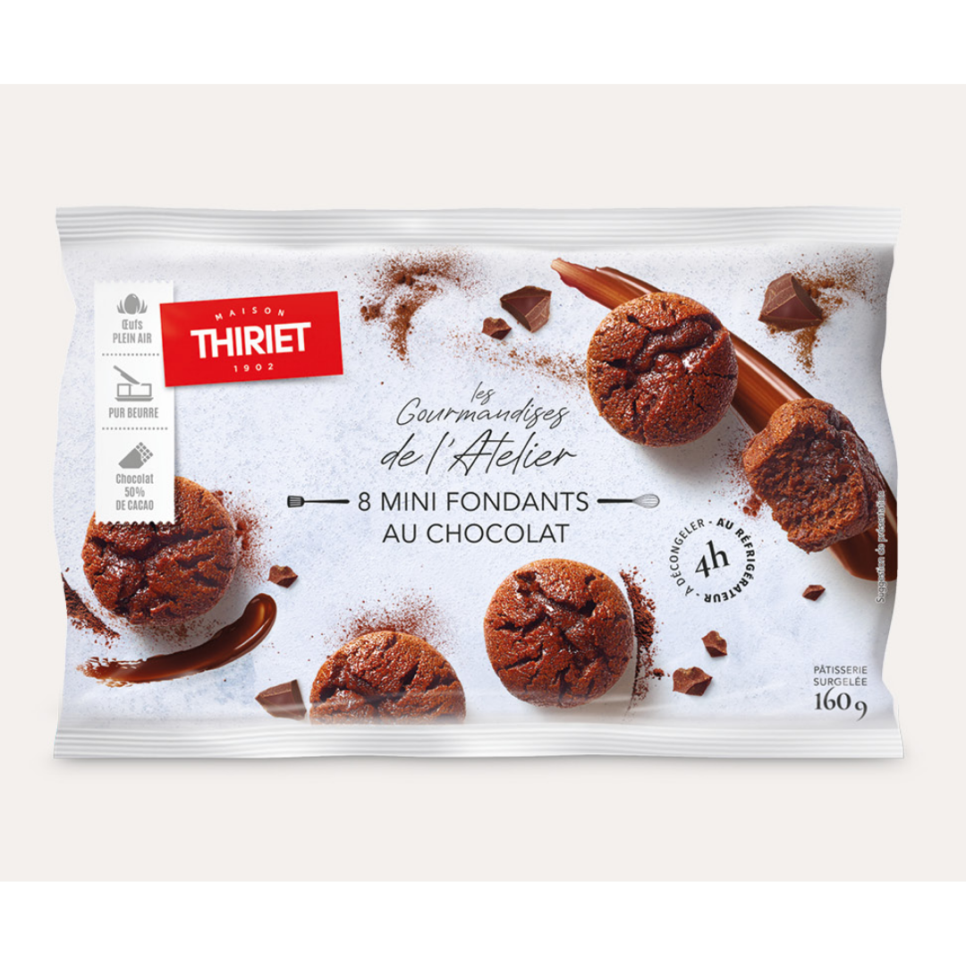 MINI CHOCOLATE LAVA CAKES 160G (#127544)