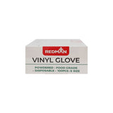 GLOVES VINYL (POWDER) S 100PC (#128042)